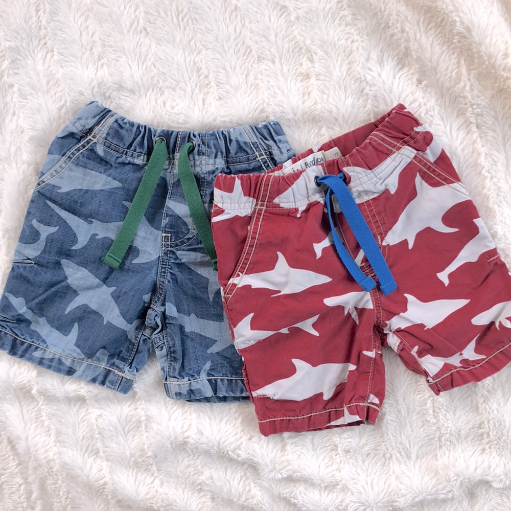 Mini Boden boys shorts (2 pair)